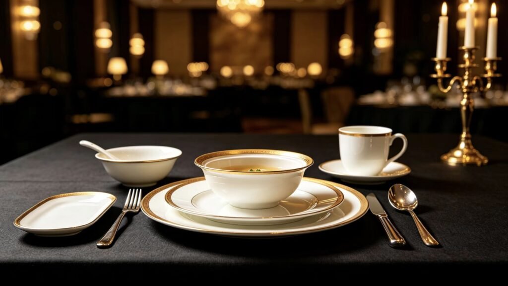 Complete Banquet Tableware Sets