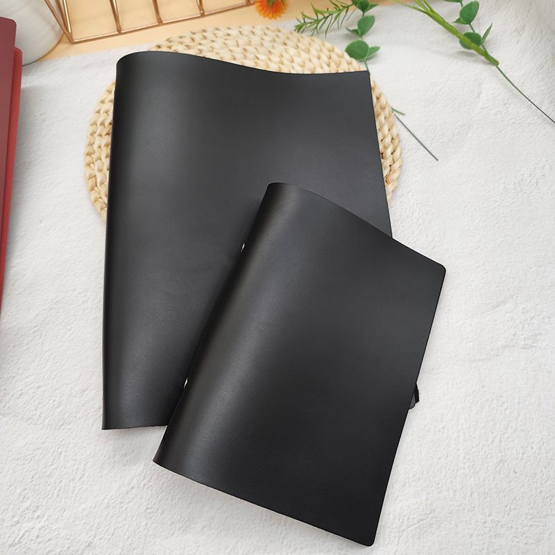 Premium leather ring binder wine list folder, reusable metal ring mechanism for swapping wine menu pages, custom logo, luxury hotel bar beverage menu cover