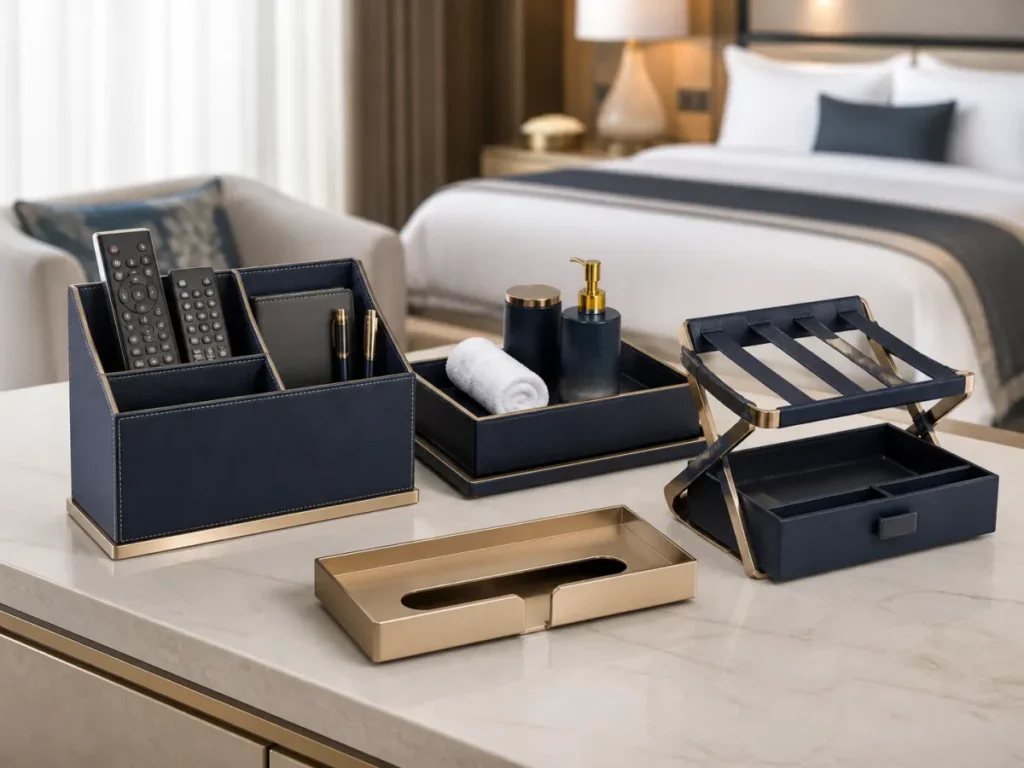 Custom Hotel Room Hardware & Organizers