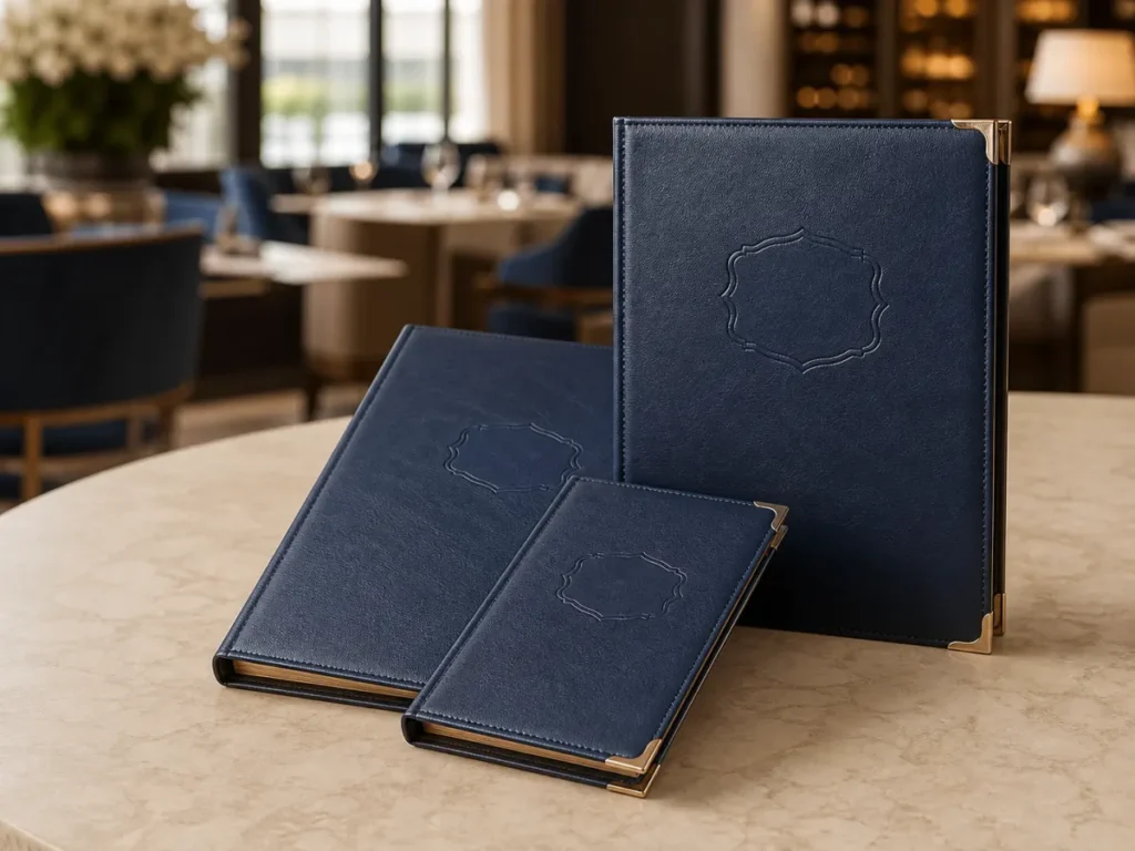 Hard-cover Fixed Menu Books