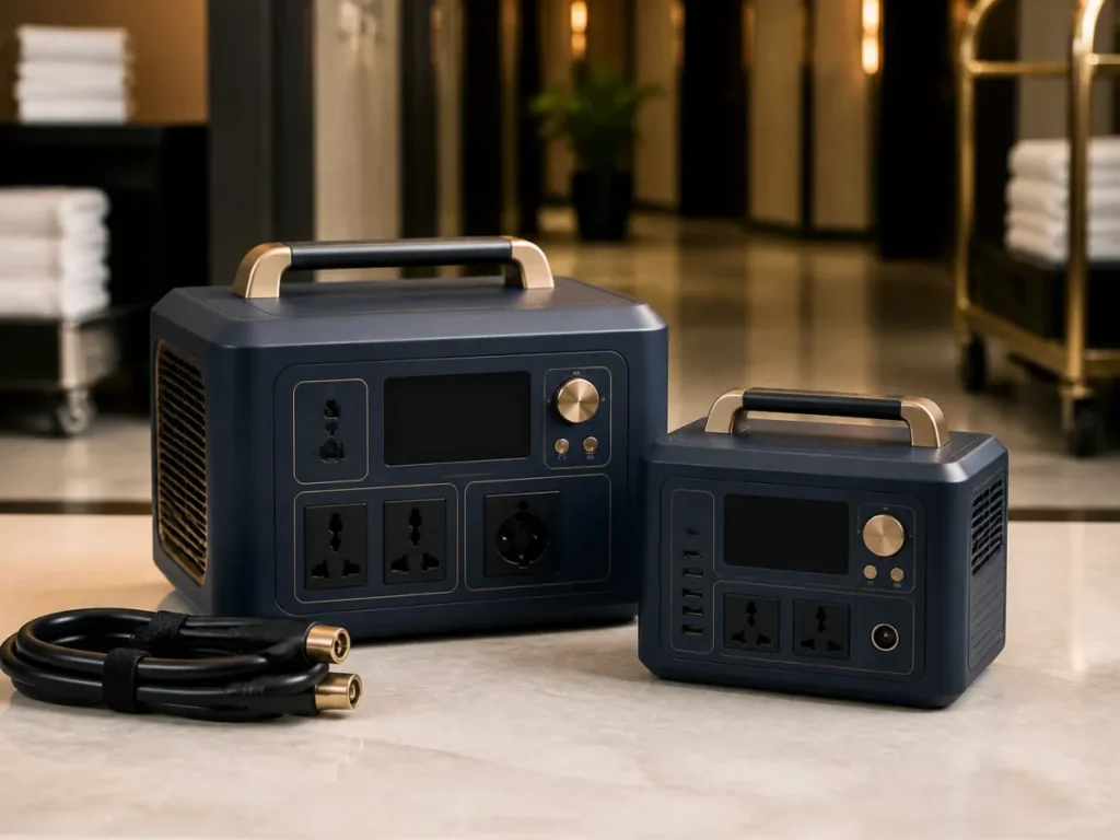 Hotel-Grade Portable Emergency Power Stations